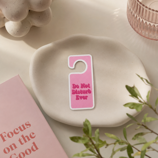 Do Not Disturb Sticker