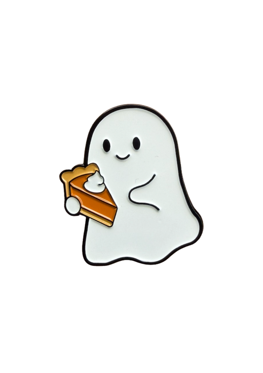 Pumpkin Pie Ghost Pin