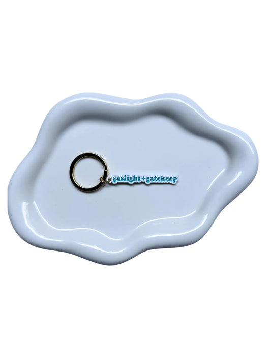 Gaslight & Gatekeep Keychain